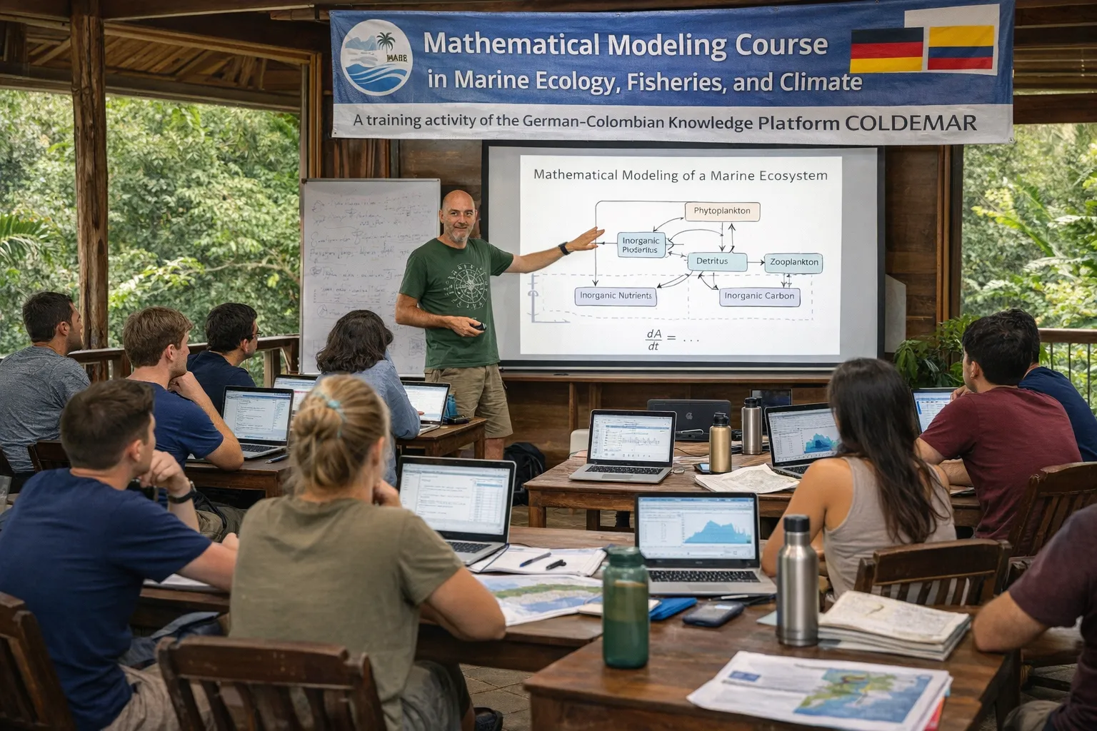 Fotografía de Curso internacional. Modelación matemática en ecología marina, pesquerías y clima